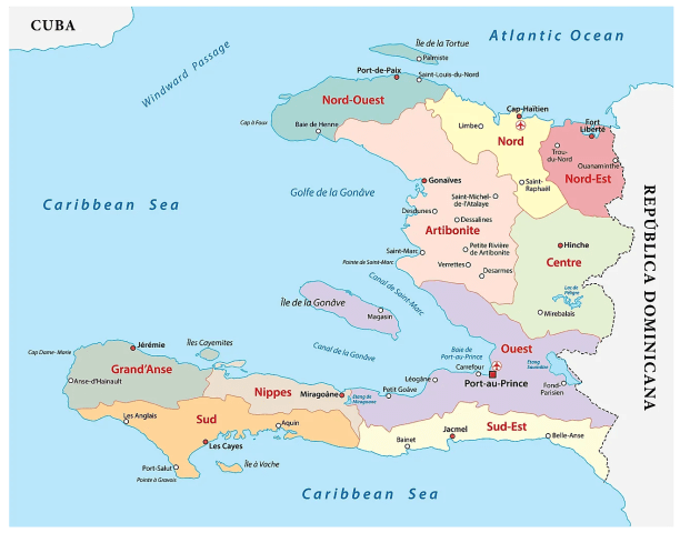 departments-of-haiti-map